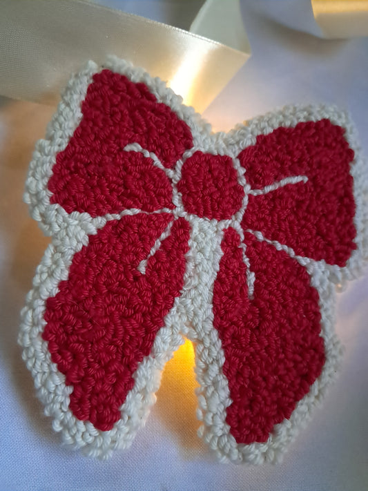 Posavasos Moño Punchneedle