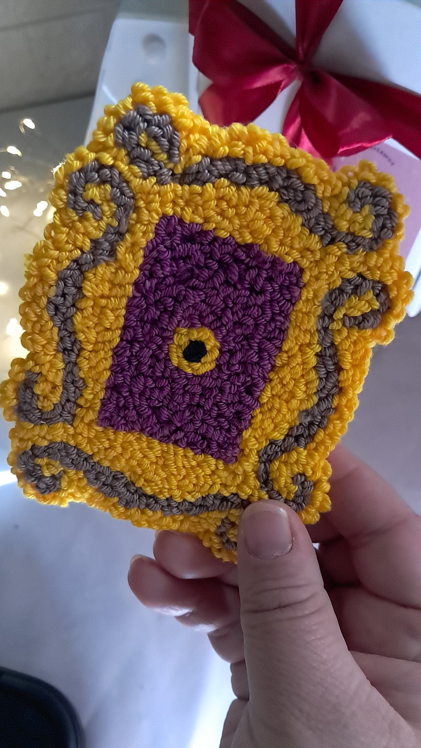 FRiENDS Posavasos Punchneedle